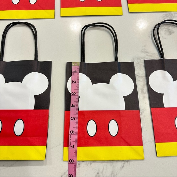 Mickey Inspired Party Set - 12 Headbands and 12 paper favors bags -NWT - Picture 8 of 16